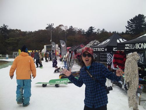 メーカーのテントも沢山！