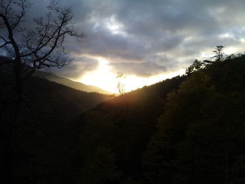 秋の夕暮れ