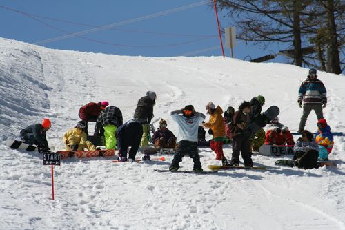 ライダー　スタートエリア