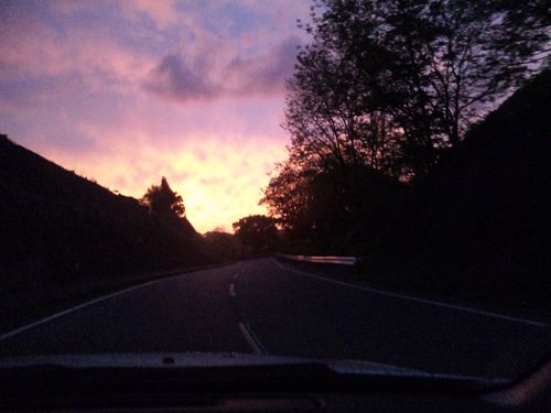 燃える空