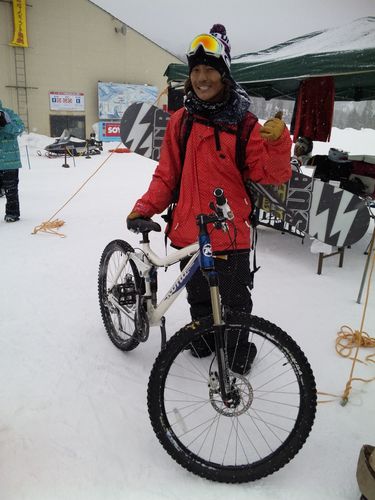 マウンテンバイクがお気に入りの宗平