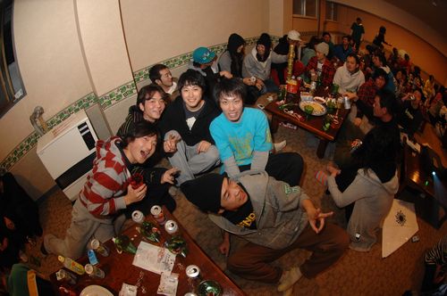 夜はこんな感じ