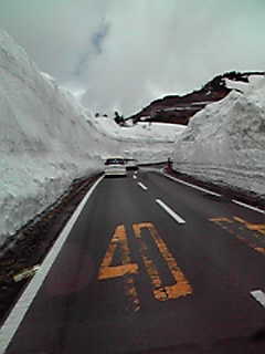 場所によってはこんなに雪が！！