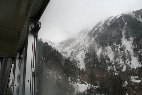怪しい雲行…ゴンドラから
