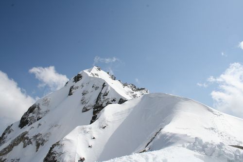 宝剣岳２９３１ｍ