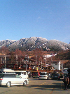 駐車場から